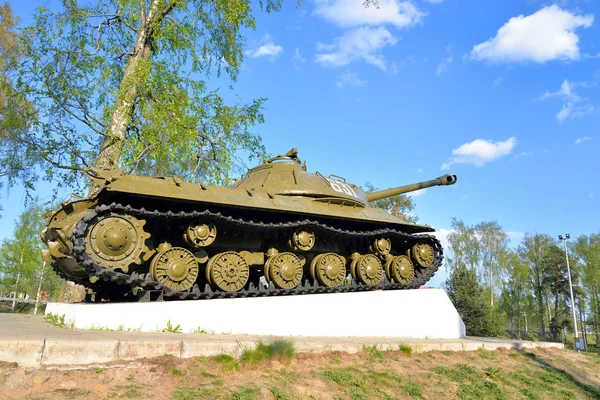 Is-3 - periode van de ontwikkeling van de Sovjet-Unie zware tank van de grote patriottische oorlog. — Stockfoto