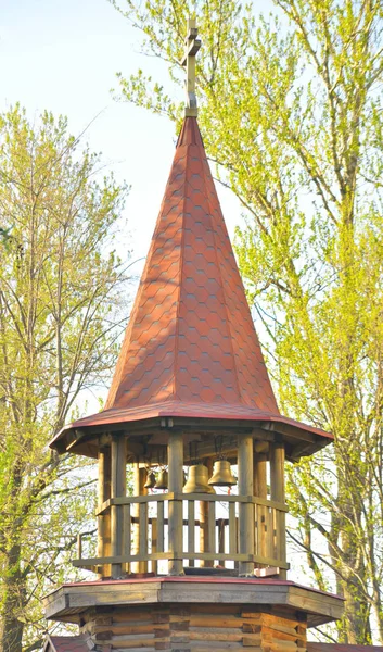 Templo-capilla de la protección Virgen Santa . — Foto de Stock