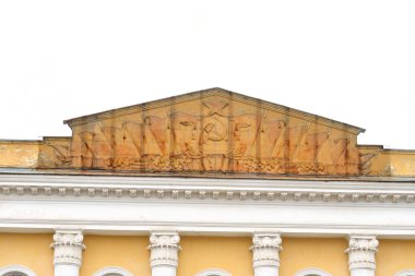 Vologda merkezi bölümünde bina.