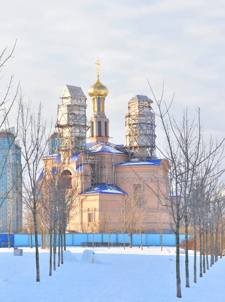 Church of the Intercession Holy Virgin. — Stock Photo, Image