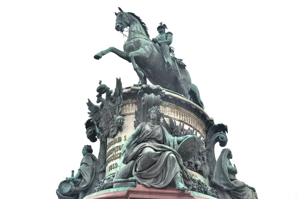 Das Denkmal für nicholas i. — Stockfoto