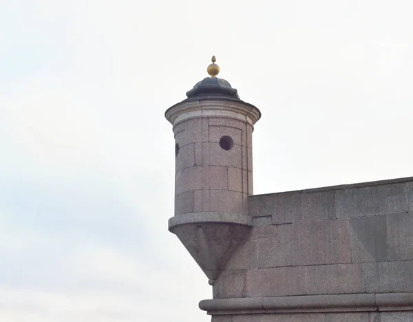 Бастион Петропавловской крепости . — стоковое фото