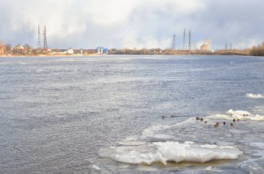 St.Petersburg eteklerinde Neva Nehri'nin kıyısında.