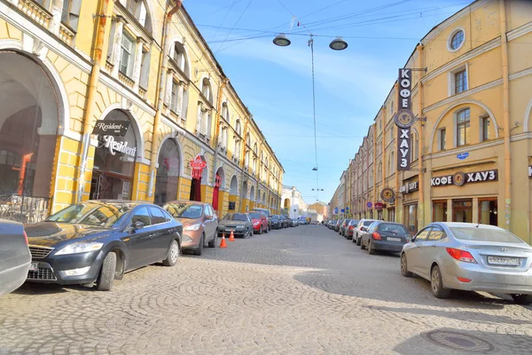 Petersburg 'daki Lomonosov Sokağı. — Stok fotoğraf