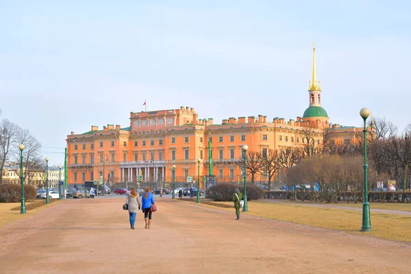 O castelo de mikhailovsky . — Fotografia de Stock