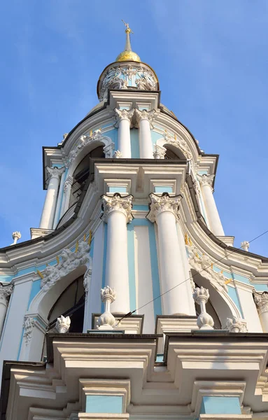 Szent Miklós székesegyház Szentpéterváron. — Stock Fotó