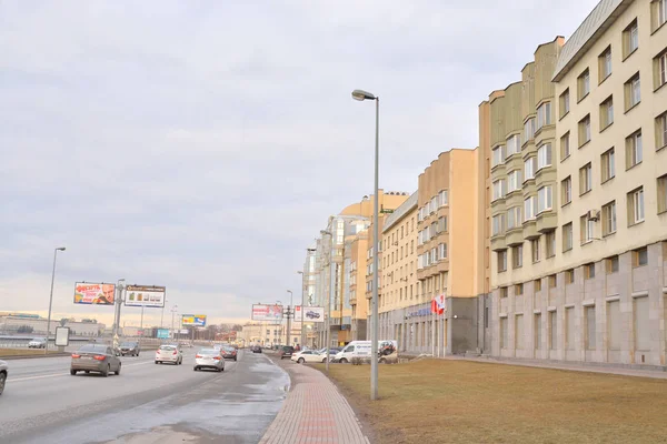 Voskresenskaya Embankment a San Pietroburgo . — Foto Stock