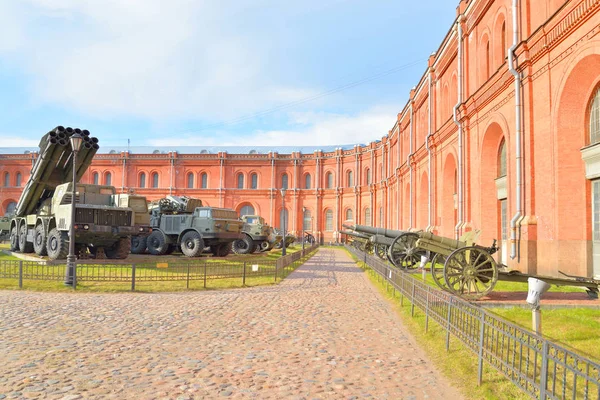 Exposition of Museum Artillery. — Stock Photo, Image