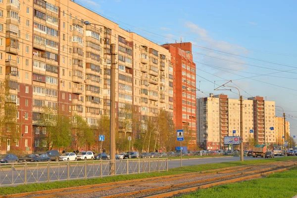 Avenida Shlisselburgsky, São Petersburgo . — Fotografia de Stock