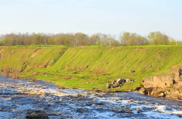 Vista del río Tosna . — Foto de Stock