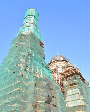 Kilise İsa'nın diriliş çilesi.