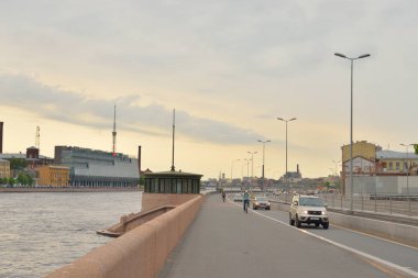 St.Petersburg Pirogovskaya dolgu.