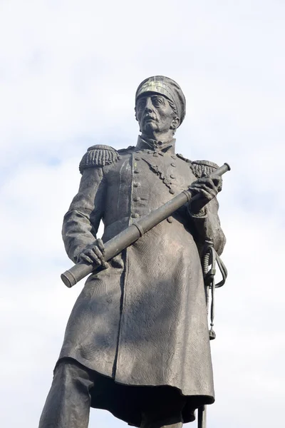 Monument voor admiraal Pavel Nachimov. — Stockfoto