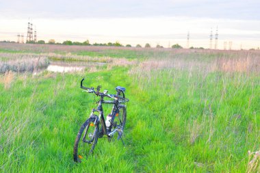 dağ bisikleti alanı.