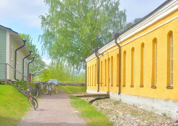 Παλιό κτίριο στο lappeenranta. — Φωτογραφία Αρχείου