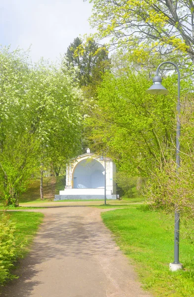 Landschap in Pusupuisto Park van Lappeenranta. — Stockfoto
