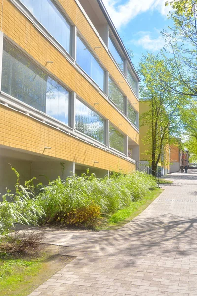 Calle en el centro de Lappeenranta . — Foto de Stock