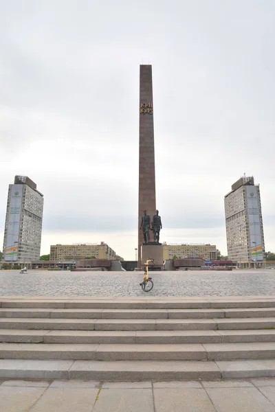 Monumento aos Heróicos Defensores de Leningrado . — Fotografia de Stock