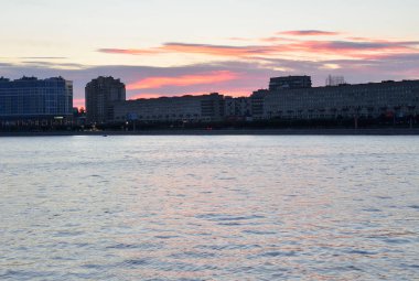 Şafaktan önce Sverdlovskaya set of siluet.