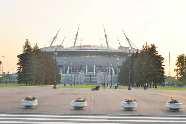 Stadion Zenit Petrohrad. — Stock fotografie