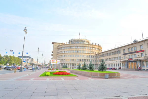 El edificio de la administración del distrito de Moskovsky . — Foto de Stock