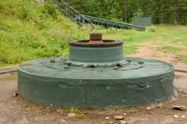 Eski topçu batarya Harabeleri.