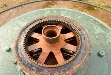 Eski paslı mekanizma.