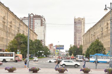 Lenin Bulvarı Saint Petersburg.
