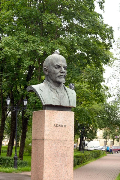 列宁在莫斯科广场上的纪念碑. — 图库照片