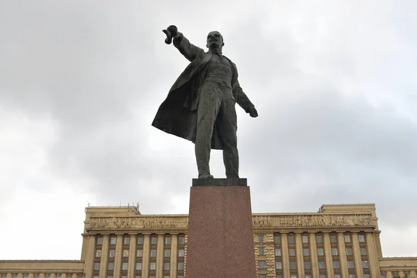 Monumentul lui Lenin în Piața Moscovei . — Fotografie, imagine de stoc