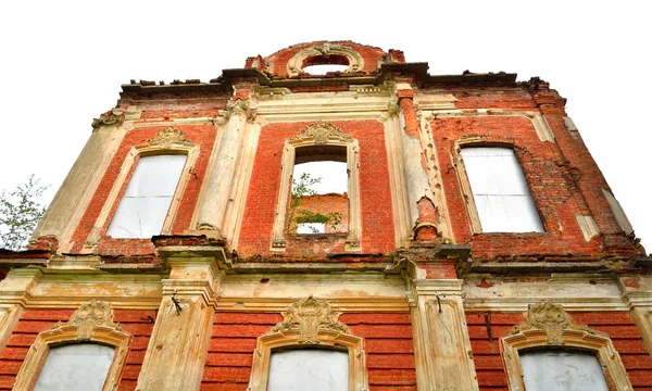 Ruin palace in the estate Znamenka. — Stock Photo, Image