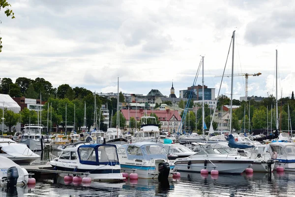 Lappeenranta Saimaa göl kenarında liman.