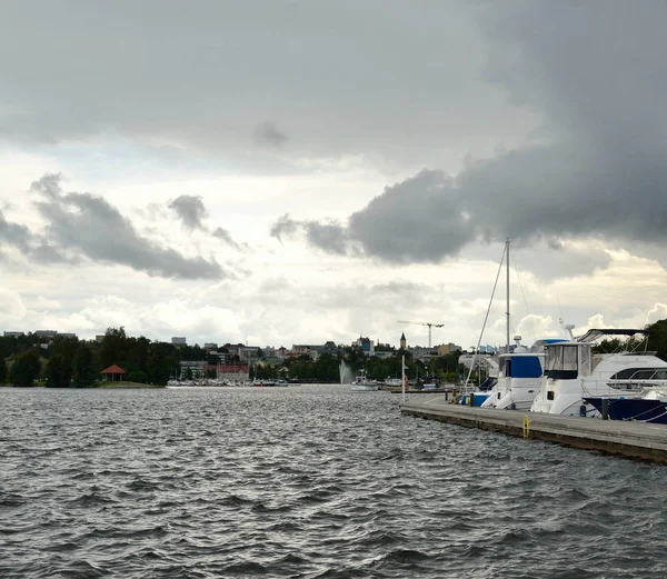 Widok na jezioro Saimaa. — Zdjęcie stockowe