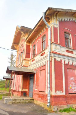 Tren istasyonu inşa parçası.