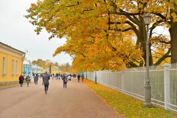 Alexander park at autumn. — Stock Photo, Image