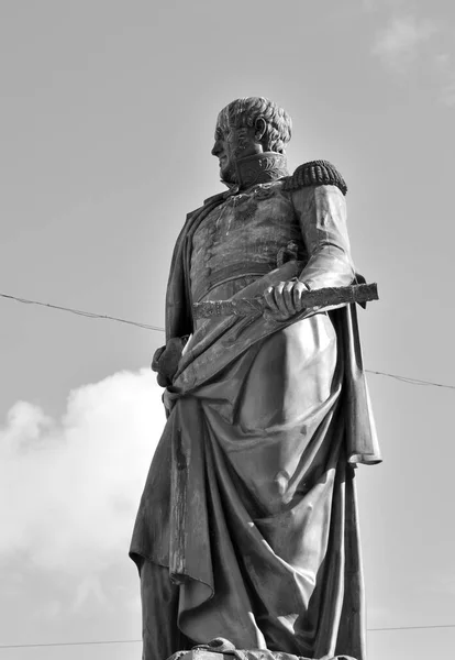 Monument van veld Maarschalk Prins Barclay De Tolly. — Stockfoto