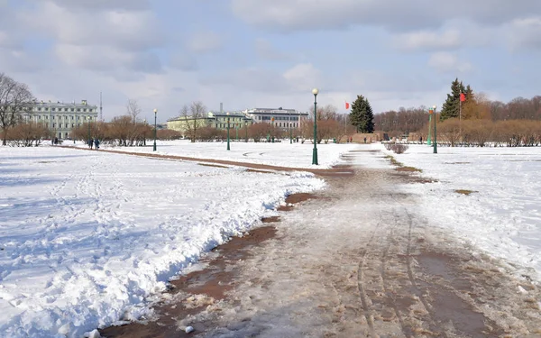 Gebied van Mars in St.Petersburg. — Stockfoto