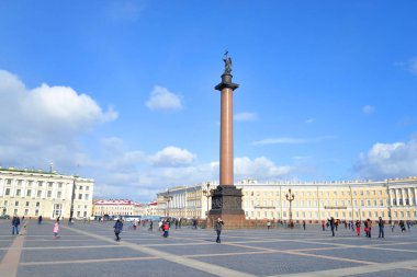 Alexander sütun Sarayı Meydanı.