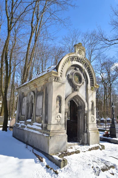 Novodevichye hřbitov v Petrohradě. — Stock fotografie