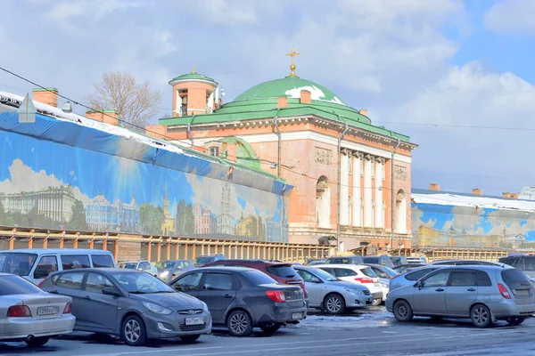 Die Kirche spasa nerukotvornogo obraza in st. petersburg. — Stockfoto