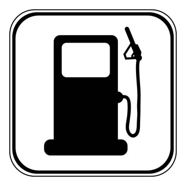 benzin istasyonu işareti.