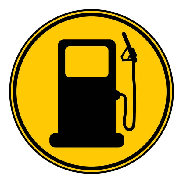 Sinal do posto de gasolina . —  Vetores de Stock