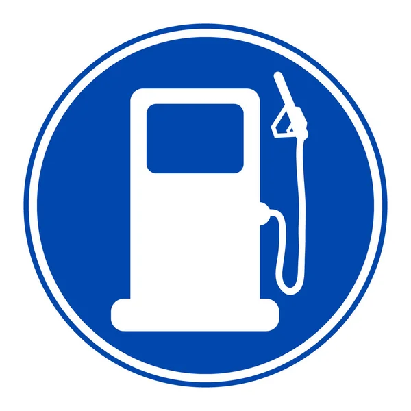 Znak stacji benzynowej. — Wektor stockowy