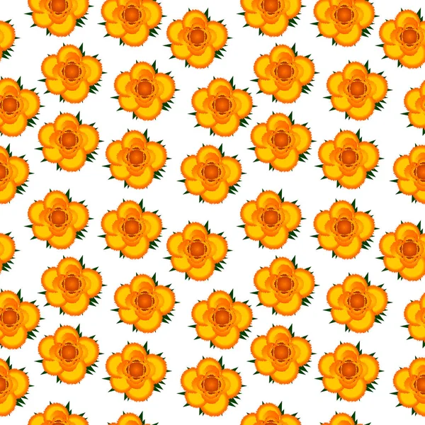 Yellow roses seamless pattern background. — Stock Photo, Image