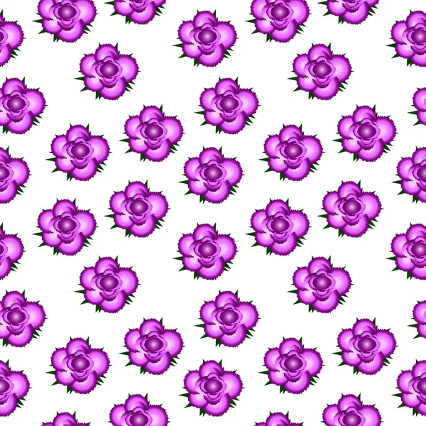 Pink roses seamless pattern background. — Stock Photo, Image