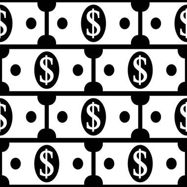 Doları simgeler seamless modeli.