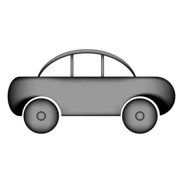 Auto pictogram teken. — Stockvector