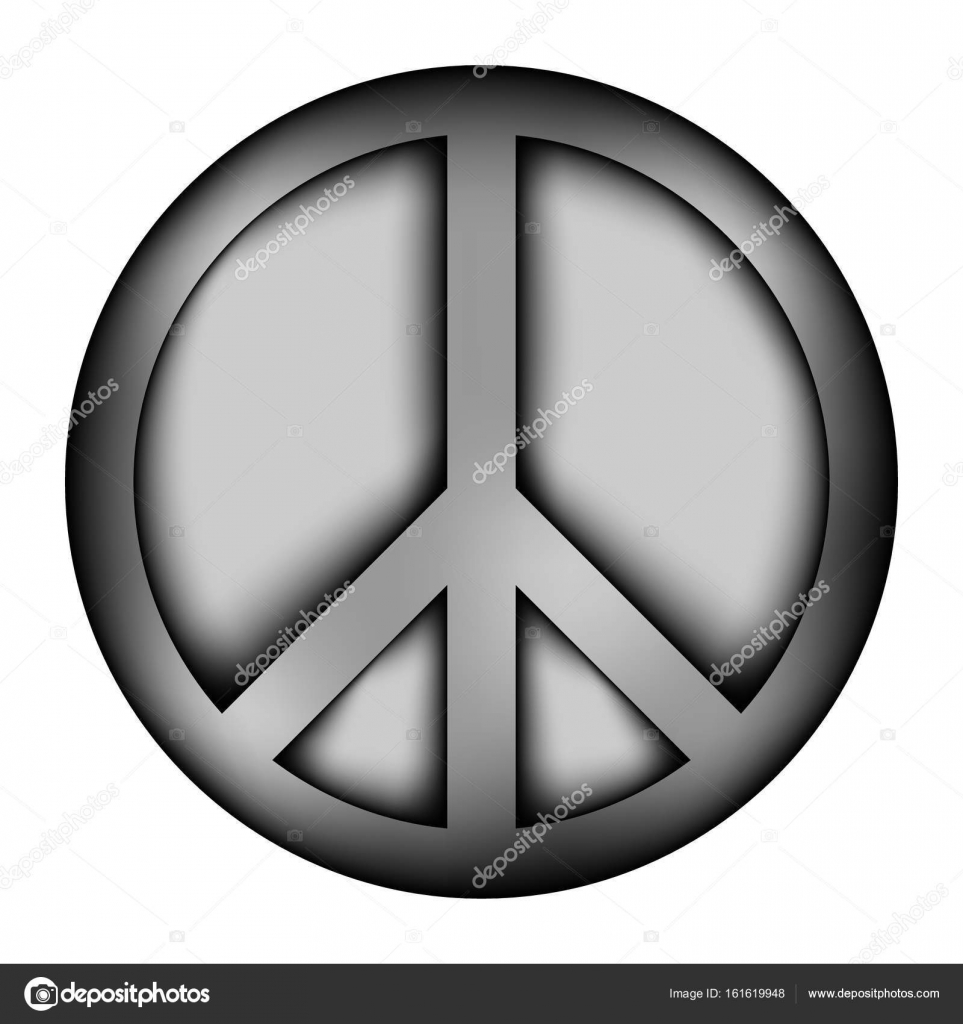 Peace symbol icon sign. Stock Vector Image by ©konstsem #161619948