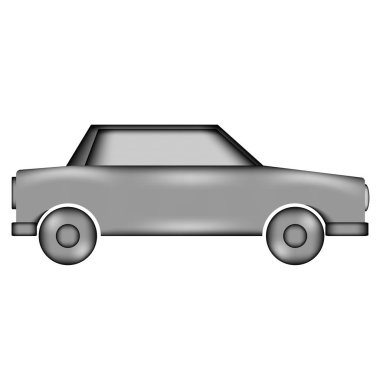 Araba simgesini işaret.