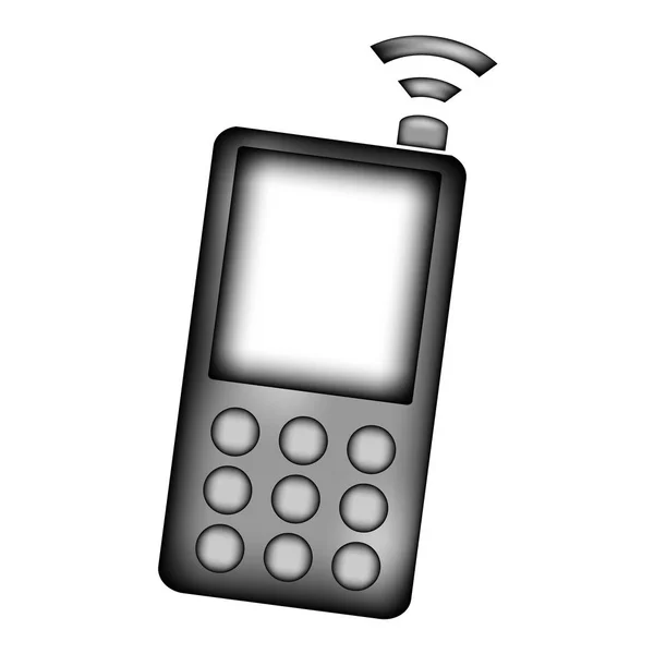 Icona del segnale telefonico . — Vettoriale Stock
